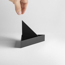 hide small corner black box stationery storage 3d print model - Mito3D