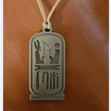 hieroglyph cartridge jewelry bijoux egyptian hieroglyphs