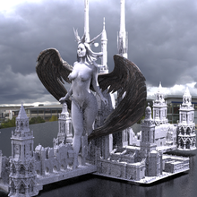 high arch queen cathedral 2 3d print model - Mito3D