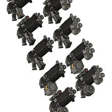 alto calibro fucili spazio fanteria gioco bullone fucile arma po marino primaris giocattolo Accessori warhammer 3d print model - Mito3D