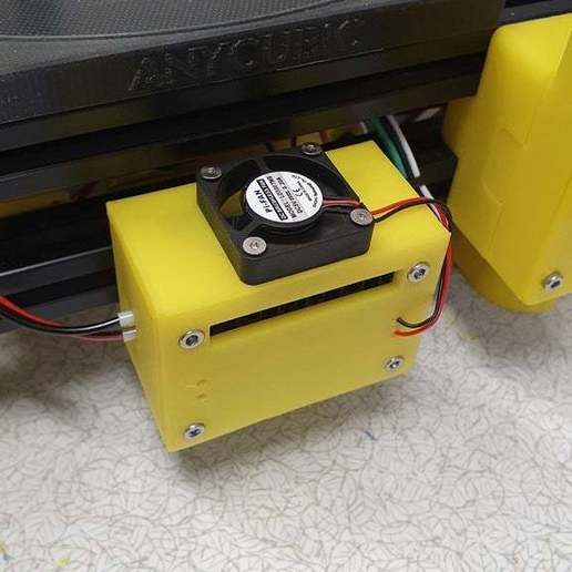high current buck converter case fan tool led xl4016 3d printer accessories 3D print model - Mito3D