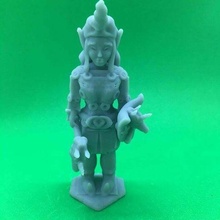 yüksek elf din adamı süslenmiş tek boynuzlu at dişli dd mini kalkan kılıç oyunlar 3d print model - Mito3D