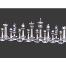 yüksek rakamlar satranç 3d print model - Mito3D