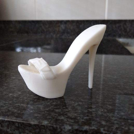 high heel mules fashion highheel heels sexyshoes 3D print model - Mito3D