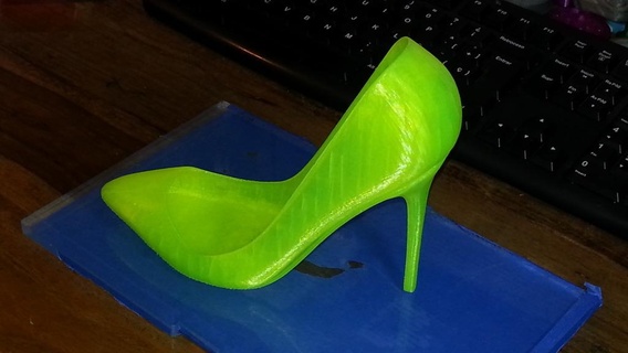 high heels shoes - outdated get v3 pumps accessories 3d print model - Mito3D