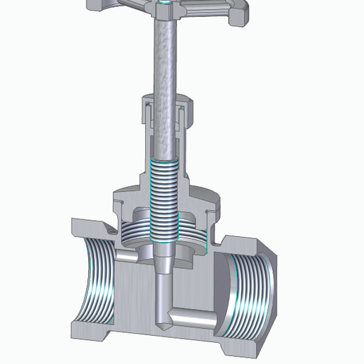 high pressure valve tool valve pressure high 3D print model - Mito3D