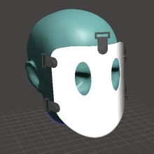 alto subir invasión máscara francotirador rostro Moda alturas Víspera Santos anime 3d print model - Mito3D