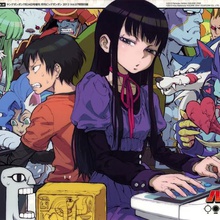le score élevé de fille affiches divers l'anime table l'affiche 3d print model - Mito3D