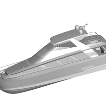 high speed boat 3d print model - Mito3D