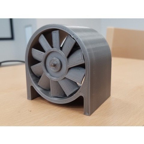 haute vitesse de ventilateur caréné divers l'hélice dc moteur elettric 3D print model - Mito3D