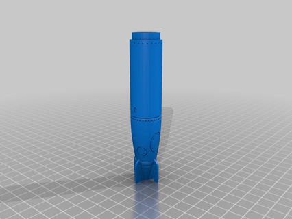 high speed torpedo Tools 3d printing 3d print model - Mito3D
