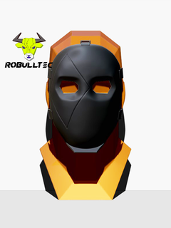 carte haute patron masque fortnite cosplay jeux vidéos vidéo Jeux Halloween robulltec 3d print model - Mito3D