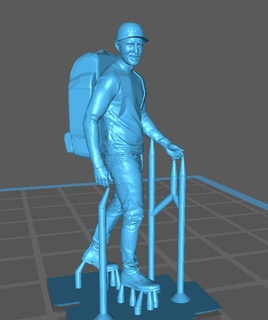 caminhada 3d print model - Mito3D
