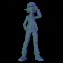 hilbert Pokémon treinador figura 3d print model - Mito3D