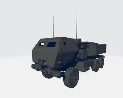 himars Home tank weapon machine battle 3d print model - Mito3D