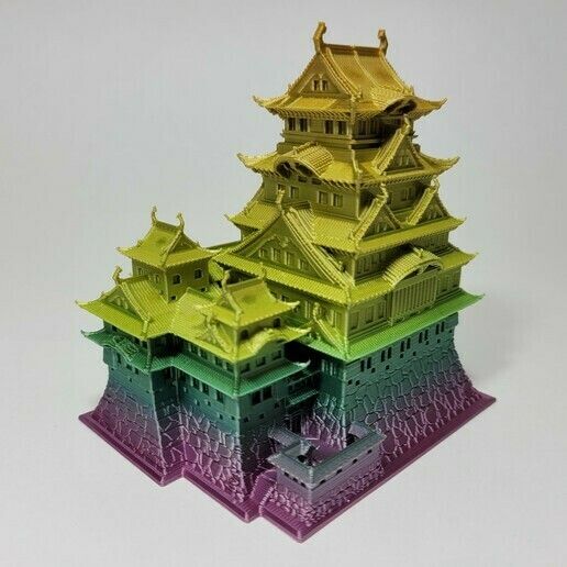 himeji castle architecture art building craft replica landmark collection 3D print model - Mito3D