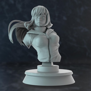 hinata bust anime naruto 3dprint zbrush digitalart figure 3d print model - Mito3D