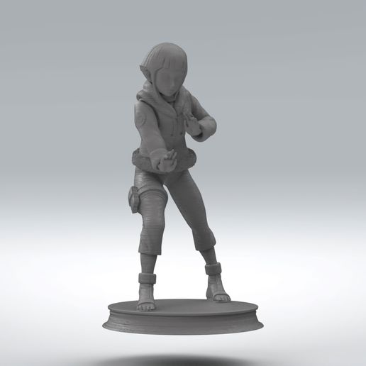 hinata hyuga 3D print model - Mito3D