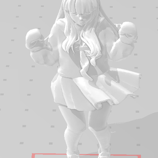 hinata snow 3D print model - Mito3D