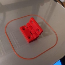 hinge in place araç menteşe 3dprinthinge 3d print model - Mito3D