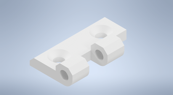 bisagra artilugio bisagra impresión m6 tornillo nuez fuerte 3d print model - Mito3D