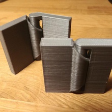 cerniera in posizione verticale vari easy print completamente assemblato cerniere nessun supporto stampati assemblati di ingegneria 3d print model - Mito3D