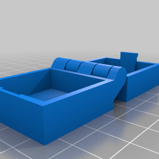 bisagra prueba caja ivo personalizado 3d_printing_tests 3D print model - Mito3D