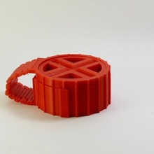 incernierato screw in scatola gadget contenitore Conservazione design cerniera negozio vite torcere 3d print model - Mito3D