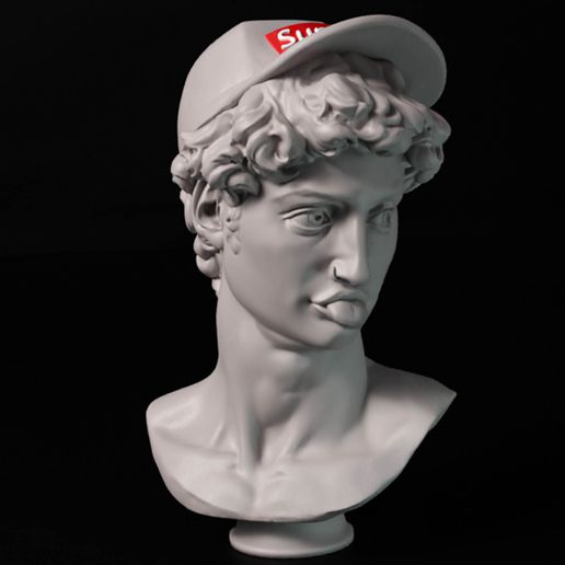 HipHop David 3D print model - Mito3D