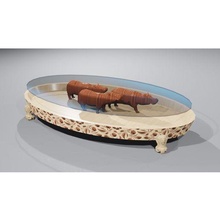 hippo table architecture furniture interiordesign 3d furnituredesign 3dddesign 3d print model - Mito3D