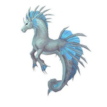 hippocampus horse celestial creature nature animal various seahorse 3d print model - Mito3D