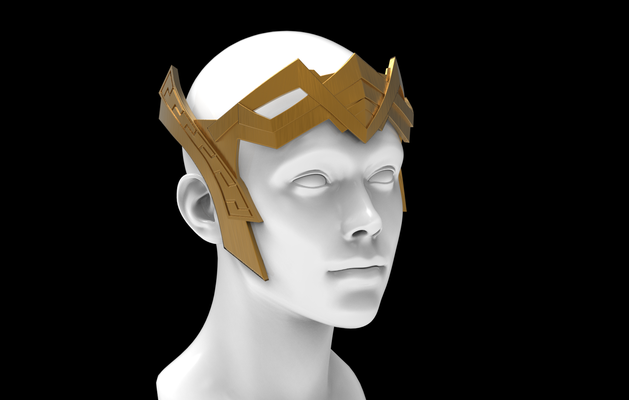 hippolyta tiara wunder frau snydervers mode hyppolita dc filmisch universum 3d print model - Mito3D