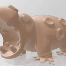 hippowdon 3d print model - Mito3D
