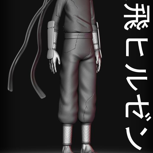 hiruzen sarutobi naruto hokage anime manga sasuke madara hashirama 3D print model - Mito3D