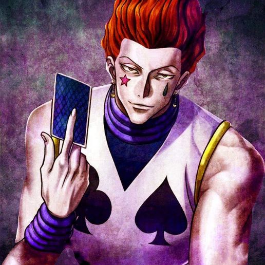 hisoka orecchini cacciatore gioielleria cerchi arte giocattolo anime 3D print model - Mito3D