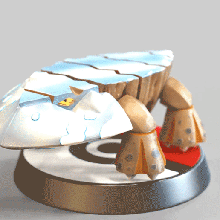 hisuano avalugg ventilador arte pok seg estatueta pokemon legendas arceus 3d print model - Mito3D