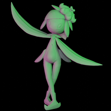 hisuian lilligant pokemon legends arceus figure art statue videogame videogames miniature sculpture fanart poly figurine hisui 3d print model - Mito3D