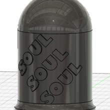 hitch ball cover kia soul 3d print model - Mito3D