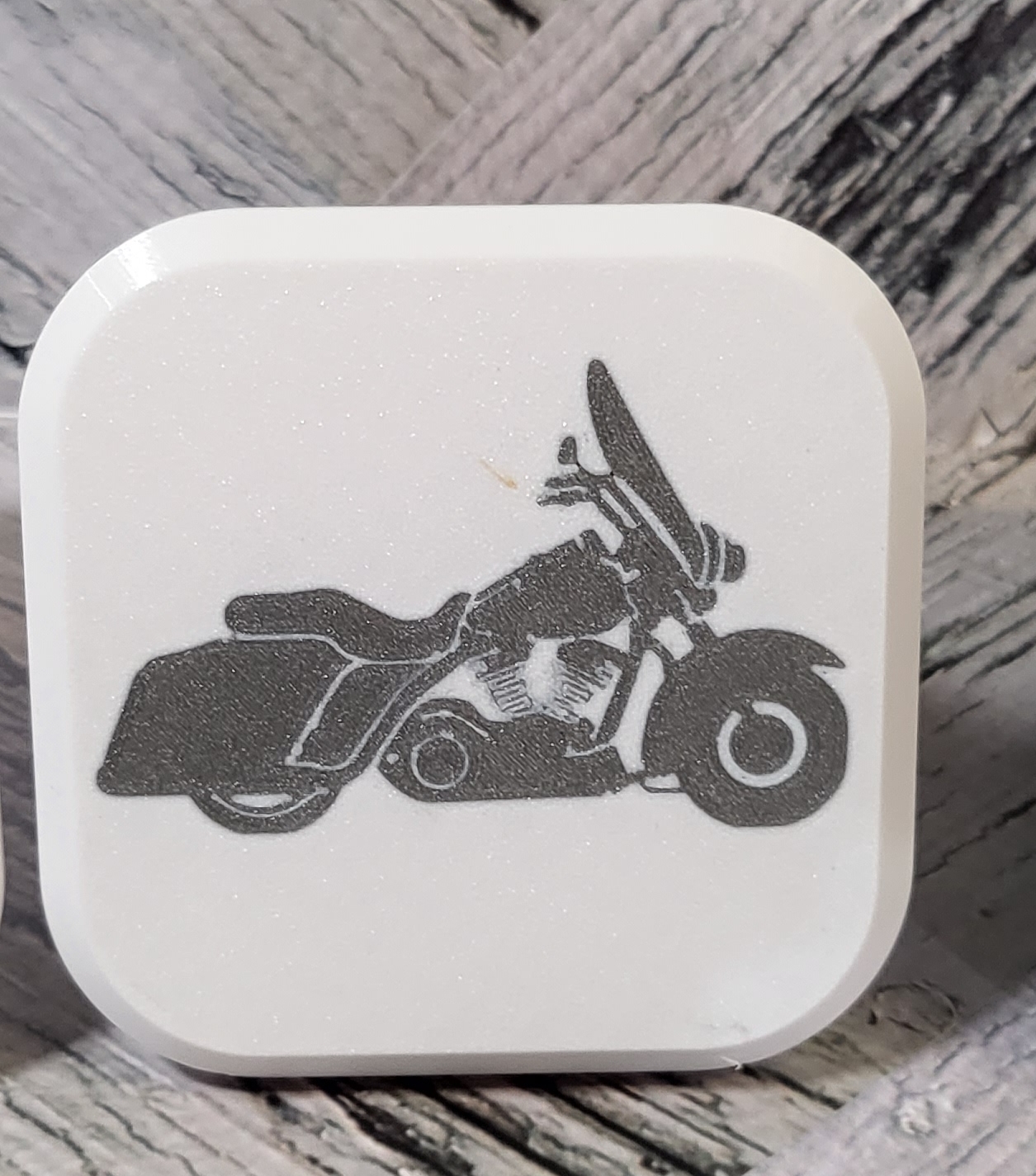 hitch cover harley davidson truck receiver 3D print model - Mito3D