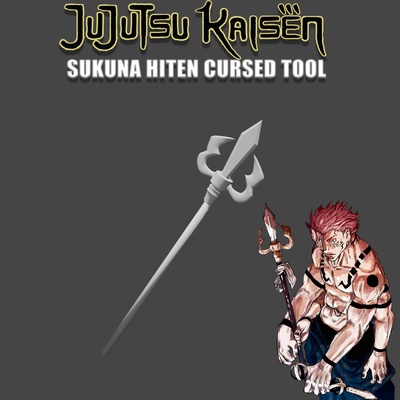 vurmak lanetli araç sukuna jujutsu kaisen kostüm oyunu silah anime gojo jujutsukaisen kılıç satoru megumi fushiguro kol itadori jujutsu kaisen ryomen arma 3d print model - Mito3D