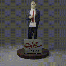 hitman agent 47 3d print model - Mito3D