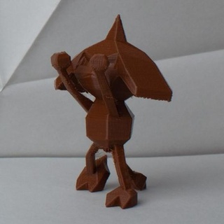 hitmontop Basso poli Pokemon low poly lowpoly sfaccettato gen 2 ii generazione figura pok lun 3d print model - Mito3D