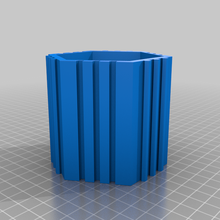 ruche Douane forme 3 trous conteneurs 3d print model - Mito3D
