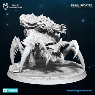 kovan Kelth yaşayan topçu oyun Uzay böcekler anne canavar rpg biyo top Pyro 3d print model - Mito3D