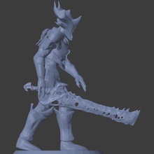 hive knight destiny demon space scifi game dungeons and dragons pathfinder 2e bungie 3d print model - Mito3D