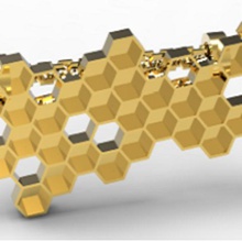 hive-Anhänger Schmuck modern elegant 3d print model - Mito3D