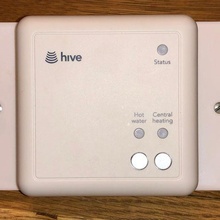 hive thermostat ch controller dual gang adapter  adapter adaptor blender central heating hive smarthome thermostat household