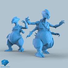 alveare guerriero pacco tavolo Giochi miniatura fantasia giocattolo gioco creatura insetto sci fi scifi xeno 3d print model - Mito3D