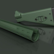 hk g3a3 estetico kit paintball dmr rotaia militare cecchino tattico fucile assalto arma paramani airsoft 3d print model - Mito3D