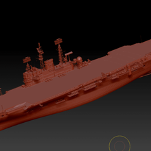 hms ark royal 3d print model - Mito3D